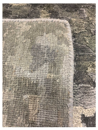 Artisan Toni Charcoal Transitional Knotted Rug - Rugs - Artisan - Atlanta Designer Rugs