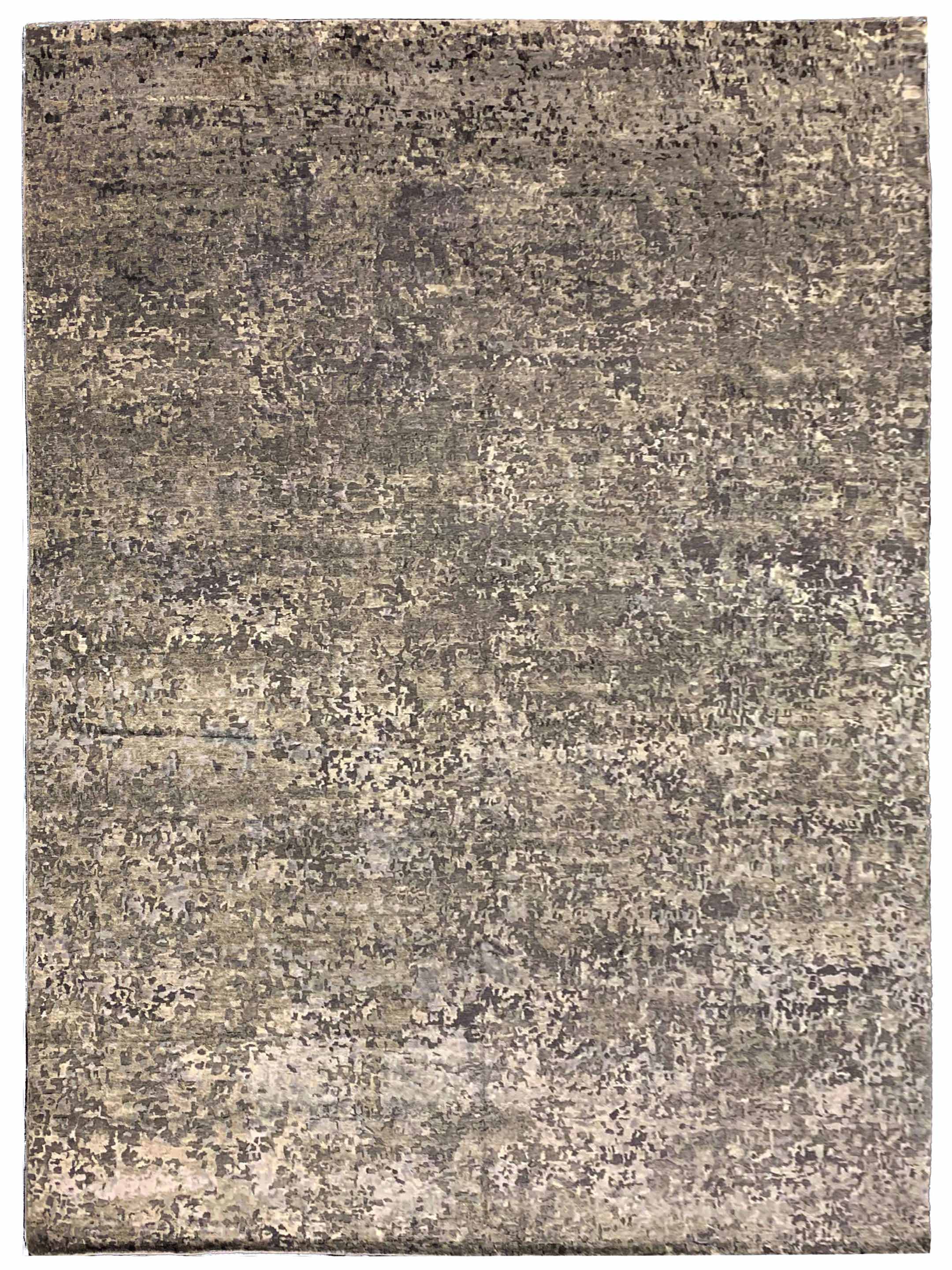 Toni Rug Artisan Toni Charcoal Transitional Knotted Rug – Atlanta Designer Rugs