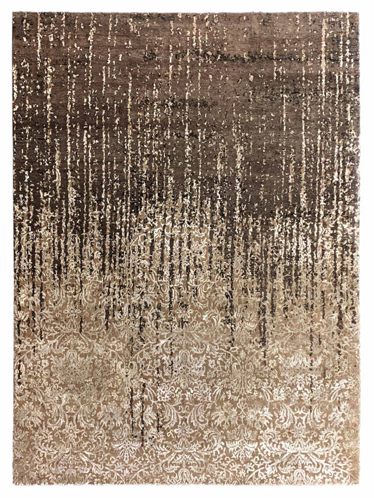 Artisan Toni Brown Transitional Knotted Rug - Rugs - Artisan - Atlanta Designer Rugs