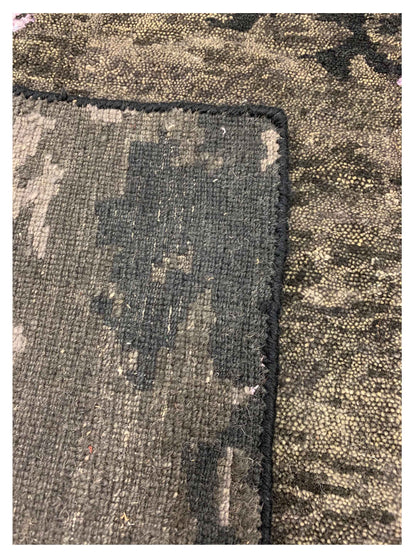 Artisan Toni Charcoal Multi Transitional Knotted Rug - Rugs - Artisan - Atlanta Designer Rugs