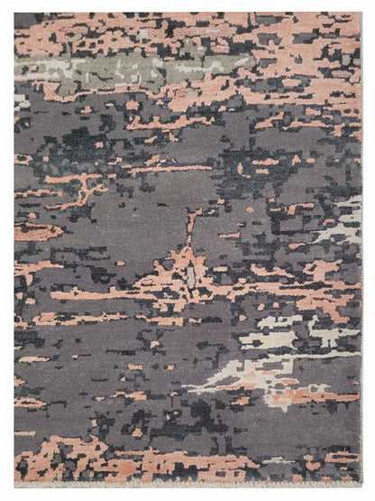 Artisan Mary  Beige Pink Contemporary Knotted Rug