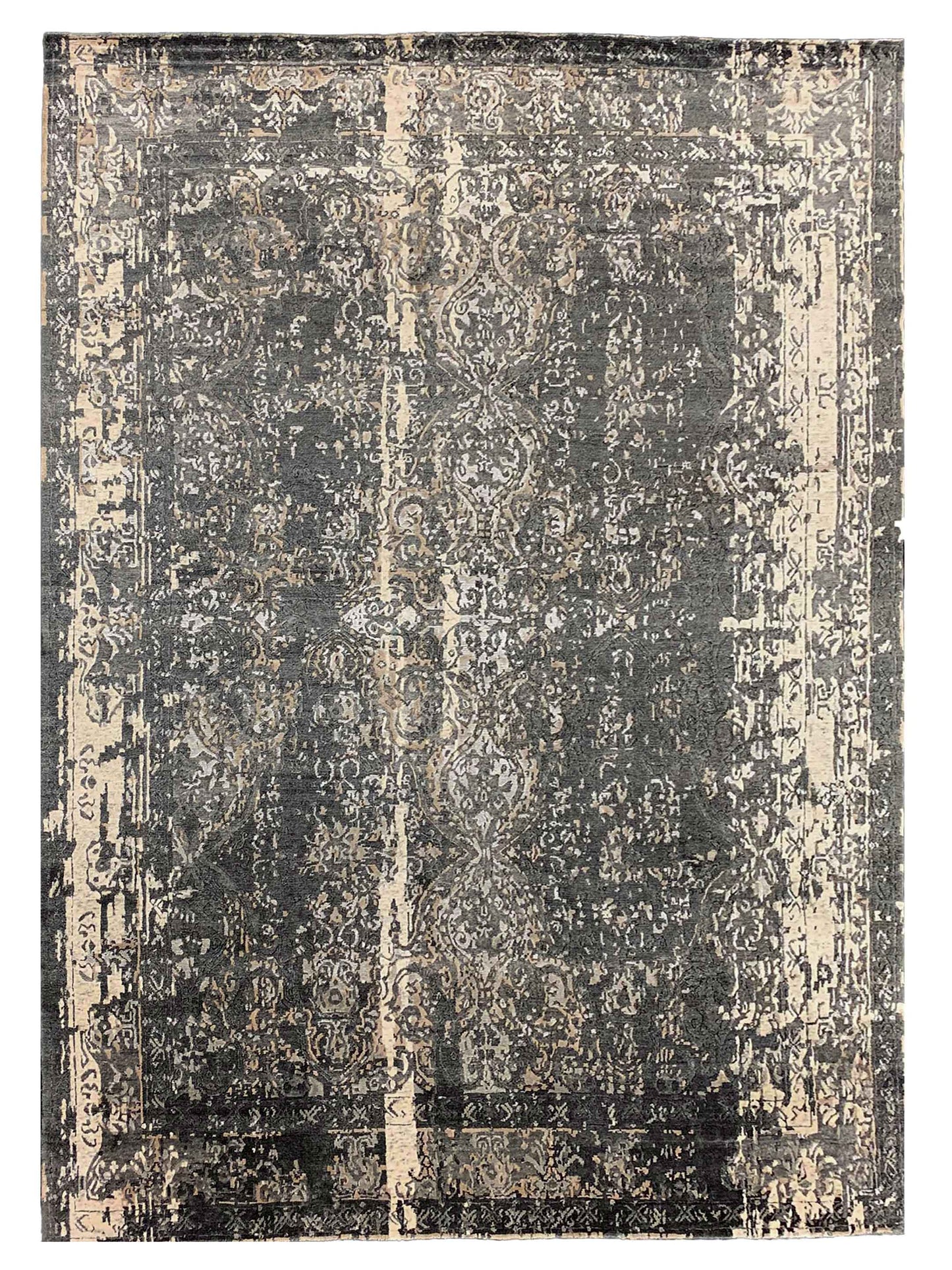 Artisan Mary MN-210 Dk.Grey Contemporary Knotted Rug