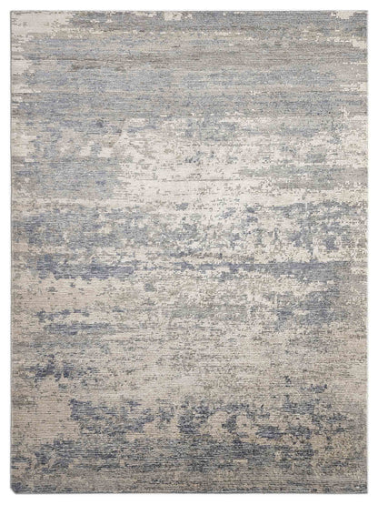 Artisan Mary MN-213 Silver Contemporary Knotted Rug