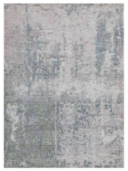 Artisan Mary Beige Green Contemporary Knotted Rug - Rugs - Artisan - Atlanta Designer Rugs