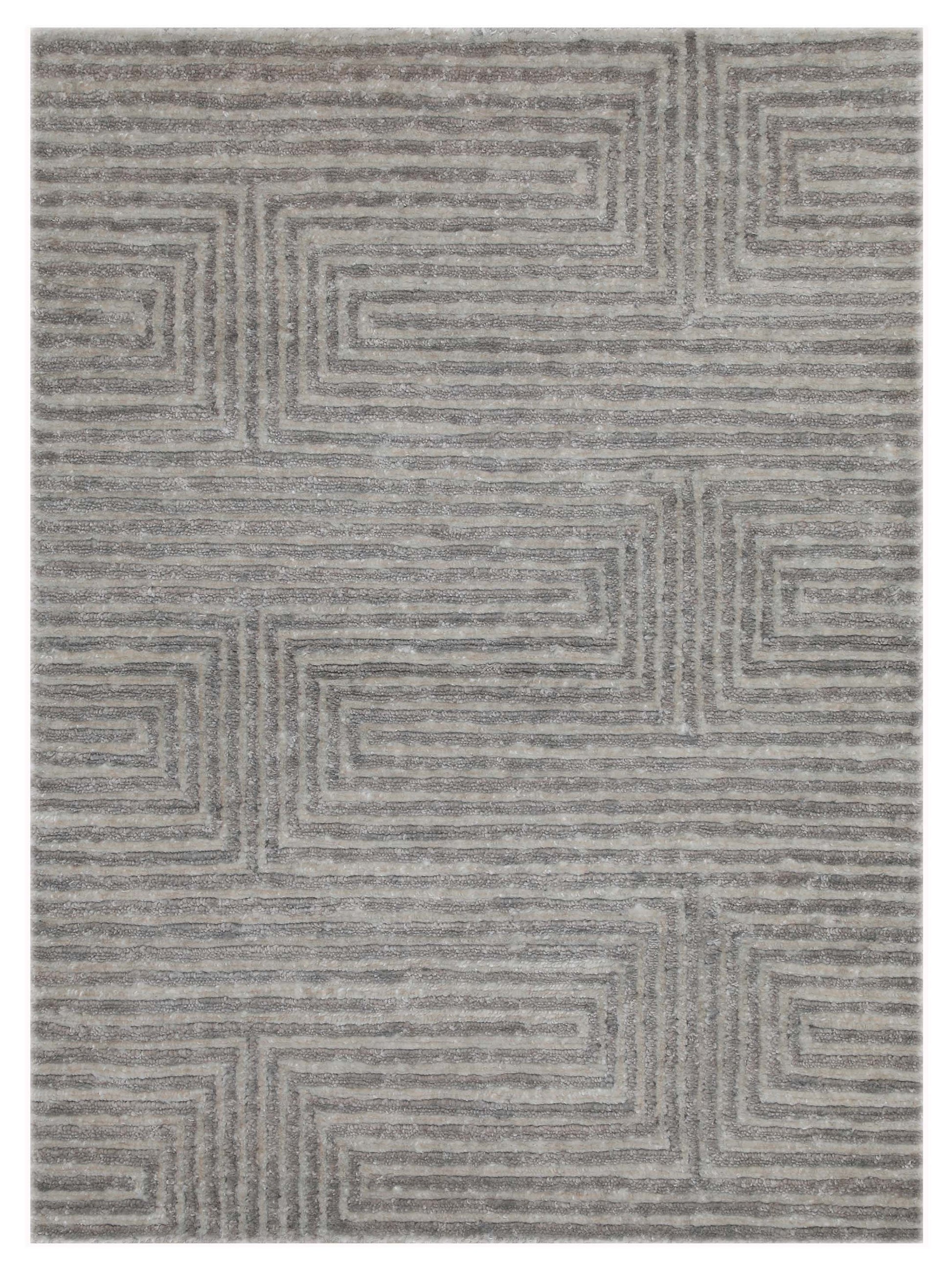 Artisan Mary MN-226 Ivory Contemporary Knotted Rug