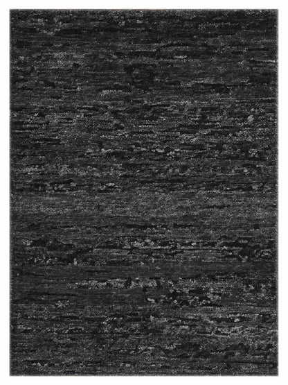Artisan Mary Charcoal Contemporary Knotted Rug - Rugs - Artisan - Atlanta Designer Rugs