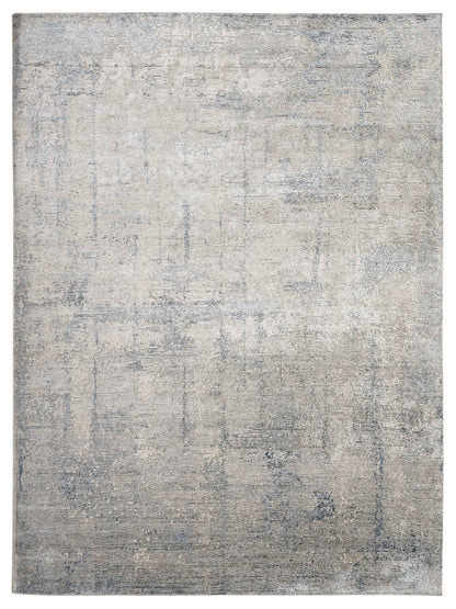 Artisan Mary MN-238 Silver Contemporary Knotted Rug