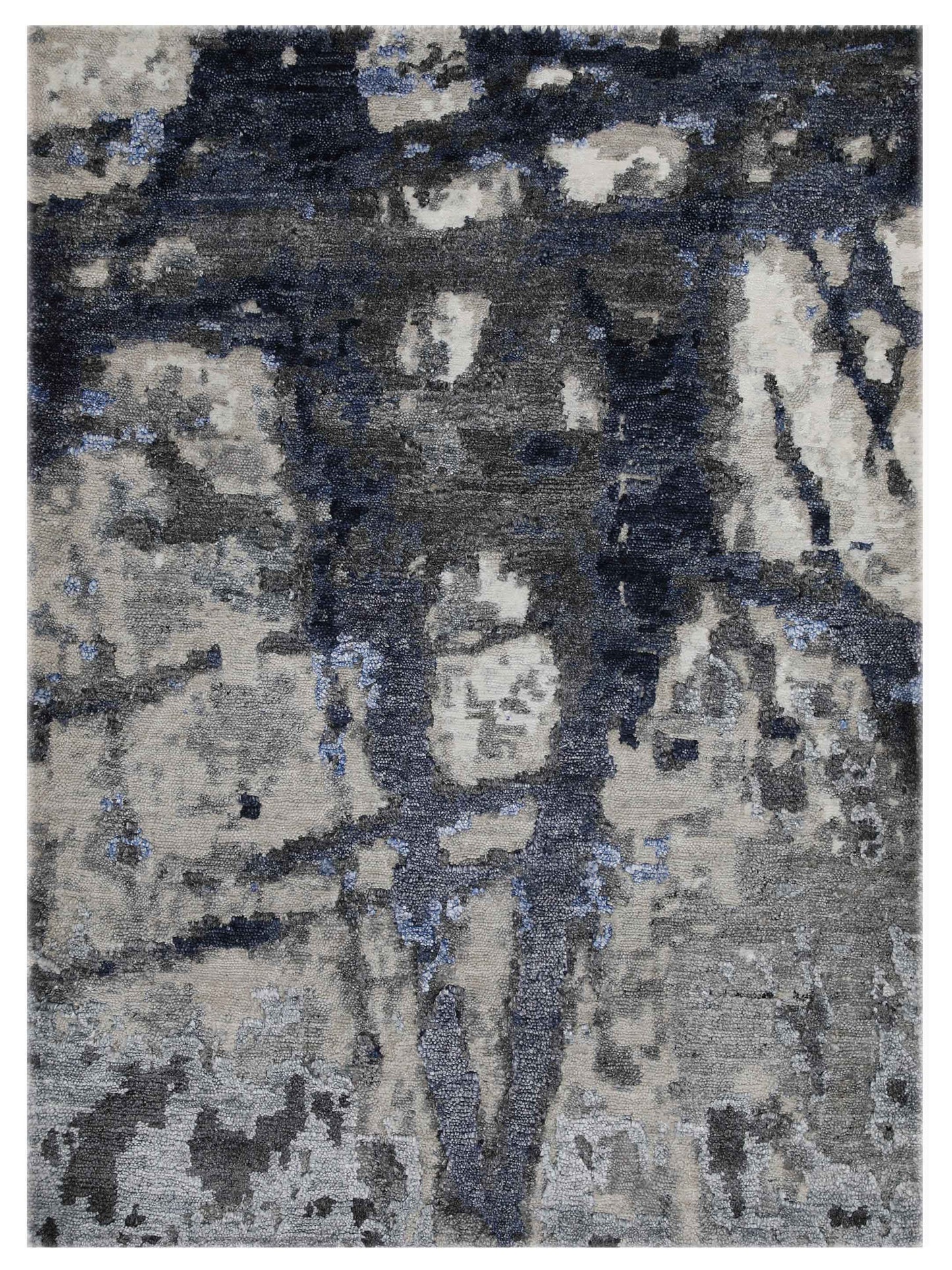 Artisan Mary MN-239 Grey Contemporary Knotted Rug