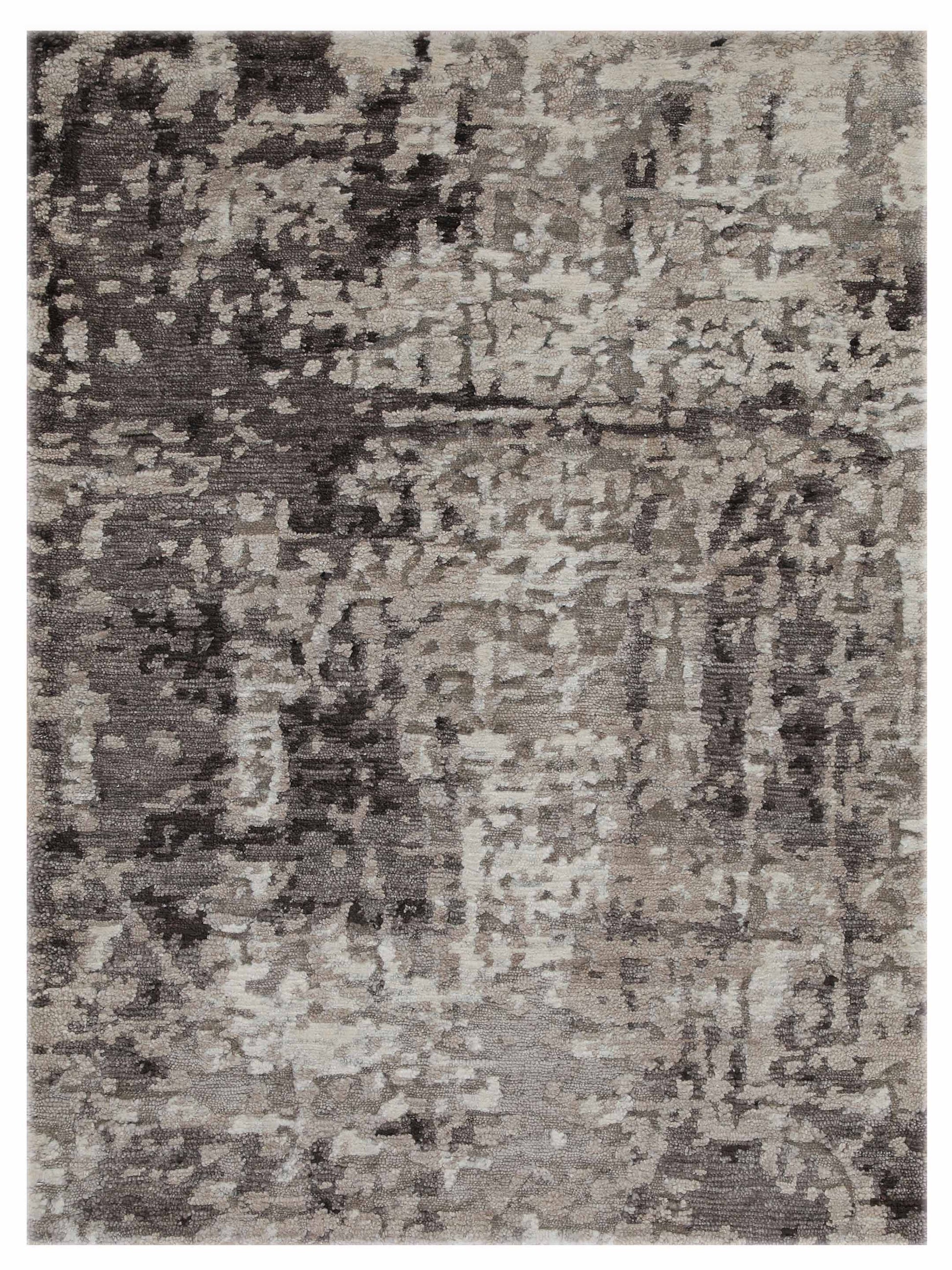 Artisan Mary MN-241 Brown Contemporary Knotted Rug