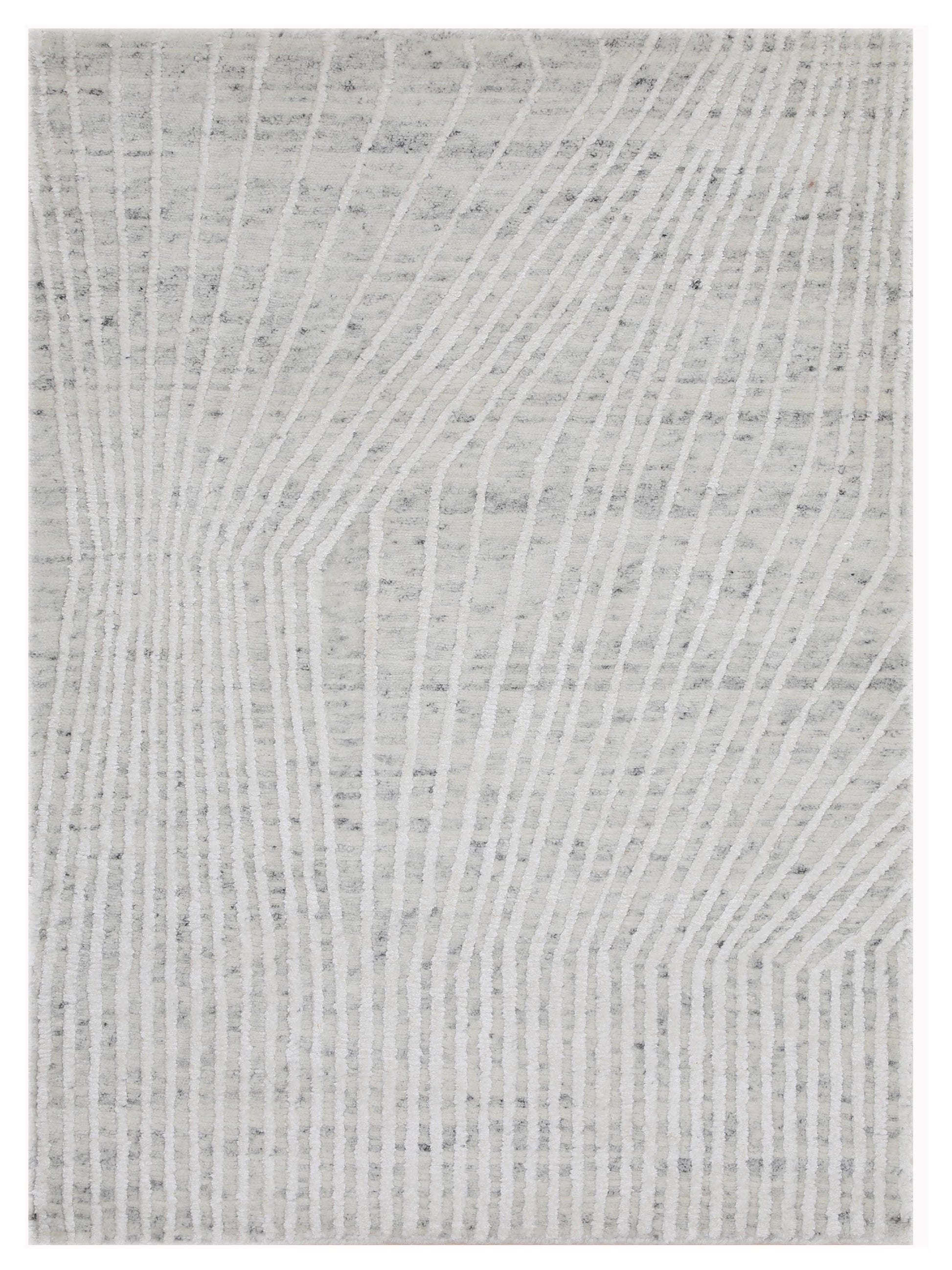 Artisan Mary MN-273 Ivory Contemporary Knotted Rug