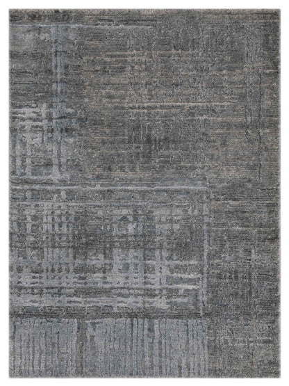 Artisan Mary Silver Lt.Blue Contemporary Knotted Rug - Rugs - Artisan - Atlanta Designer Rugs