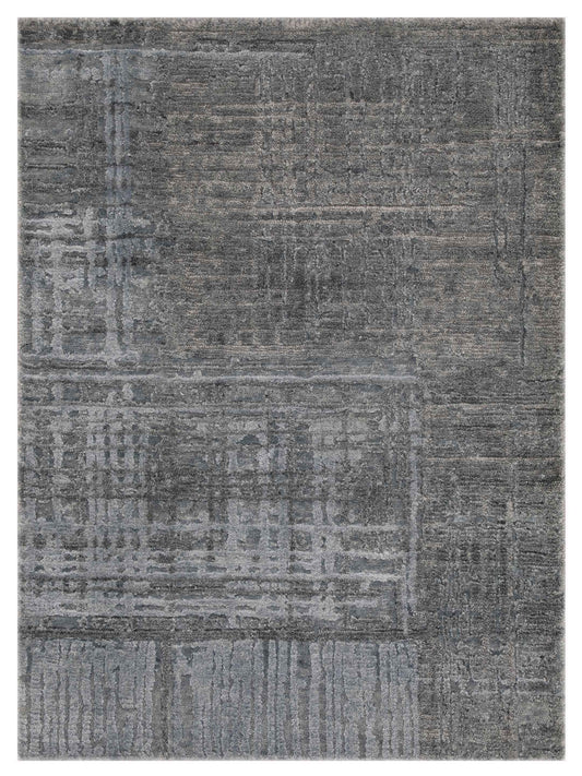 Artisan Mary Silver Lt.Blue Contemporary Knotted Rug - Rugs - Artisan - Atlanta Designer Rugs