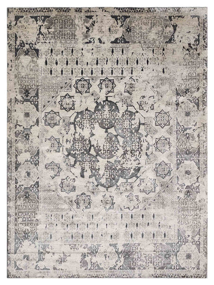 Artisan Mary MN-315 Ivory Contemporary Knotted Rug