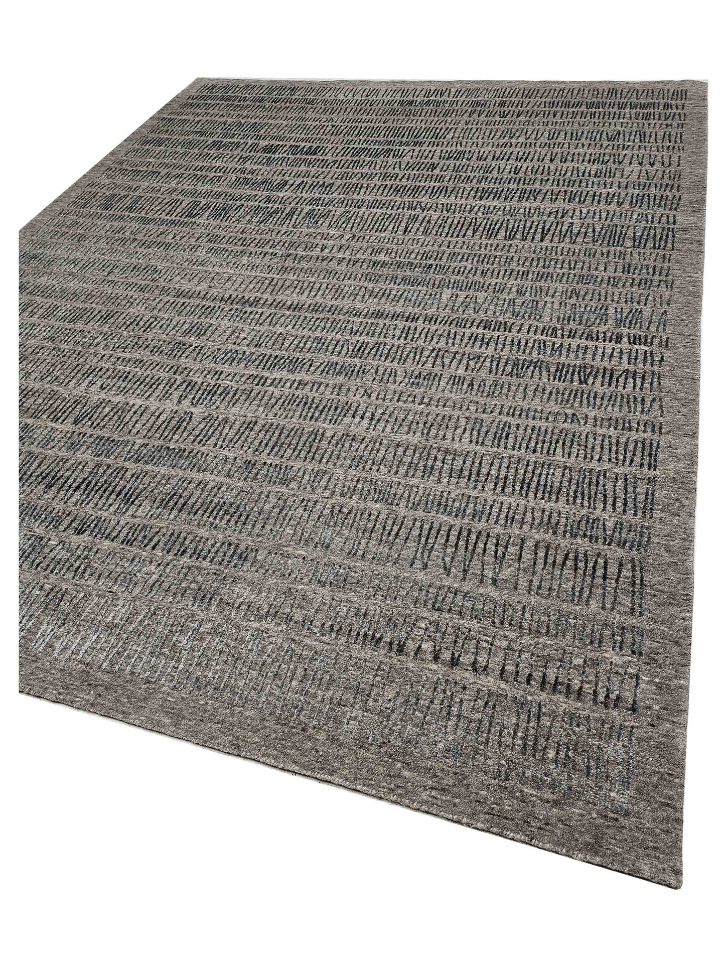 Artisan Mary  Natural  Contemporary Knotted Rug