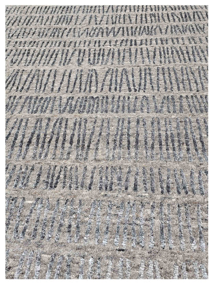 Artisan Mary Natural Contemporary Knotted Rug - Rugs - Artisan - Atlanta Designer Rugs