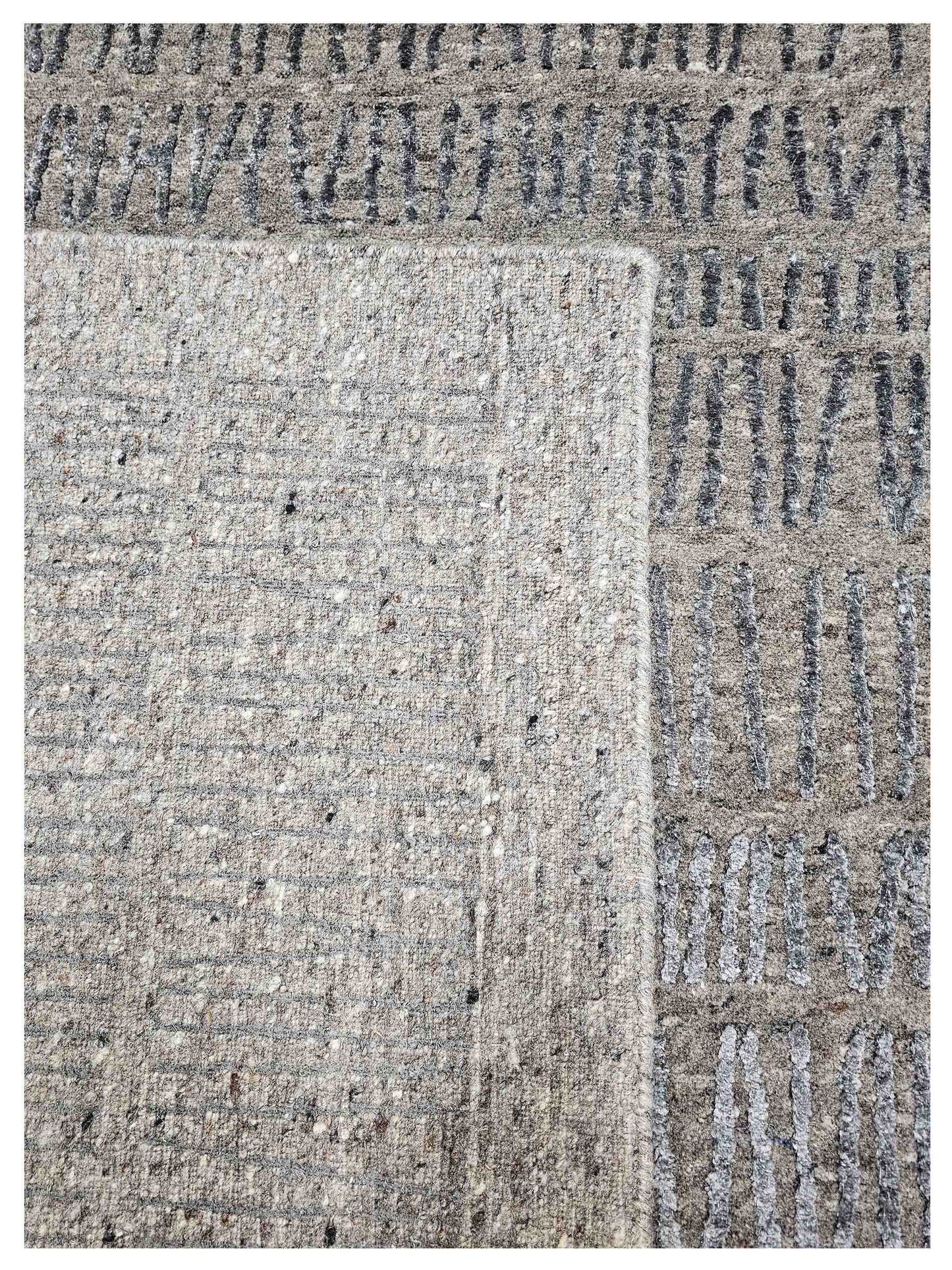 Artisan Mary  Natural  Contemporary Knotted Rug