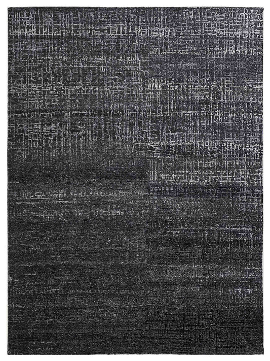 Artisan Mary Carbon Contemporary Knotted Rug - Rugs - Artisan - Atlanta Designer Rugs