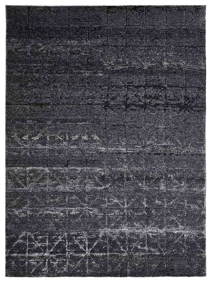 Artisan Mary Carbon Contemporary Knotted Rug - Rugs - Artisan - Atlanta Designer Rugs