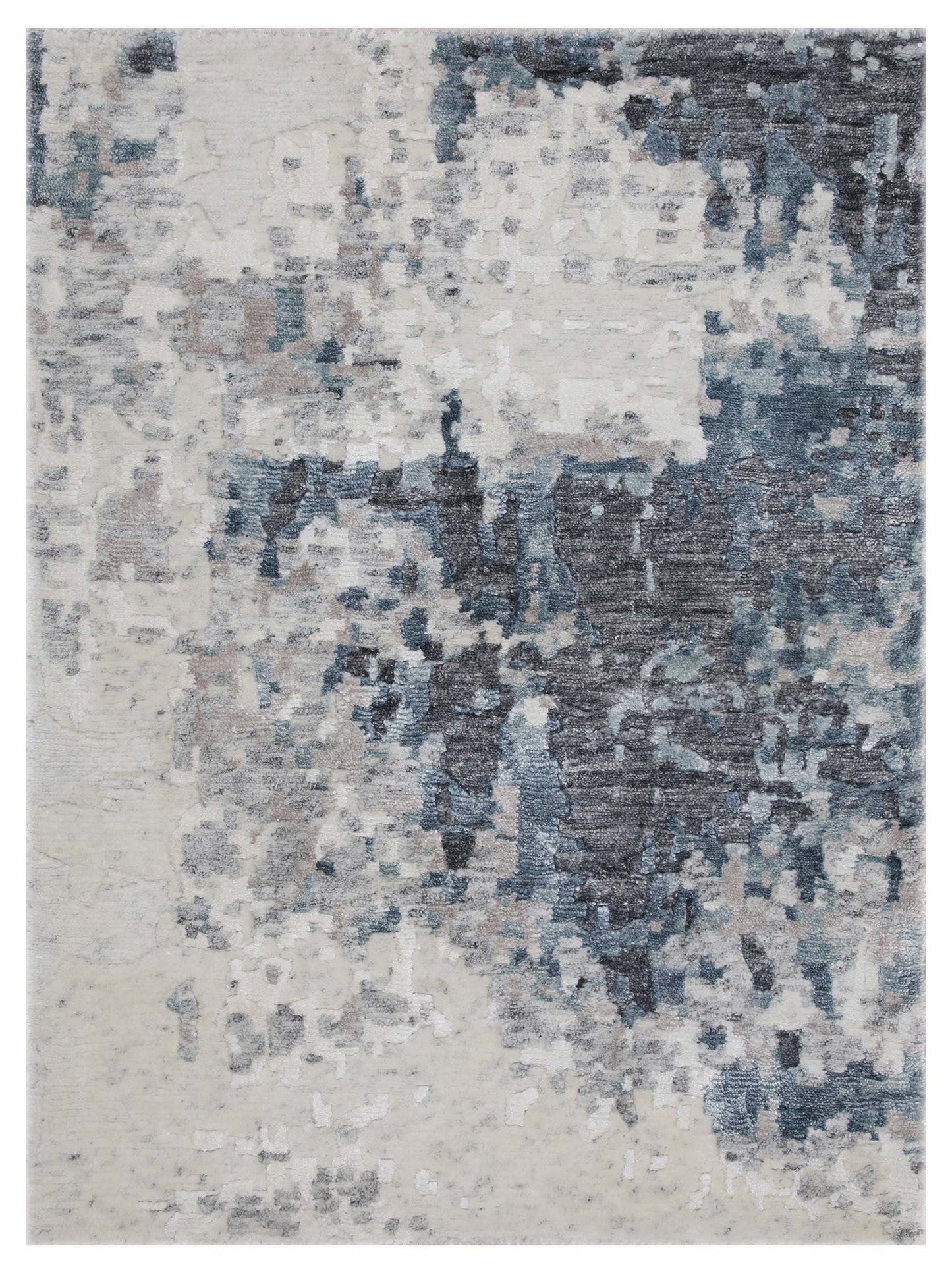 Artisan Mary MN-331 Grey Contemporary Knotted Rug