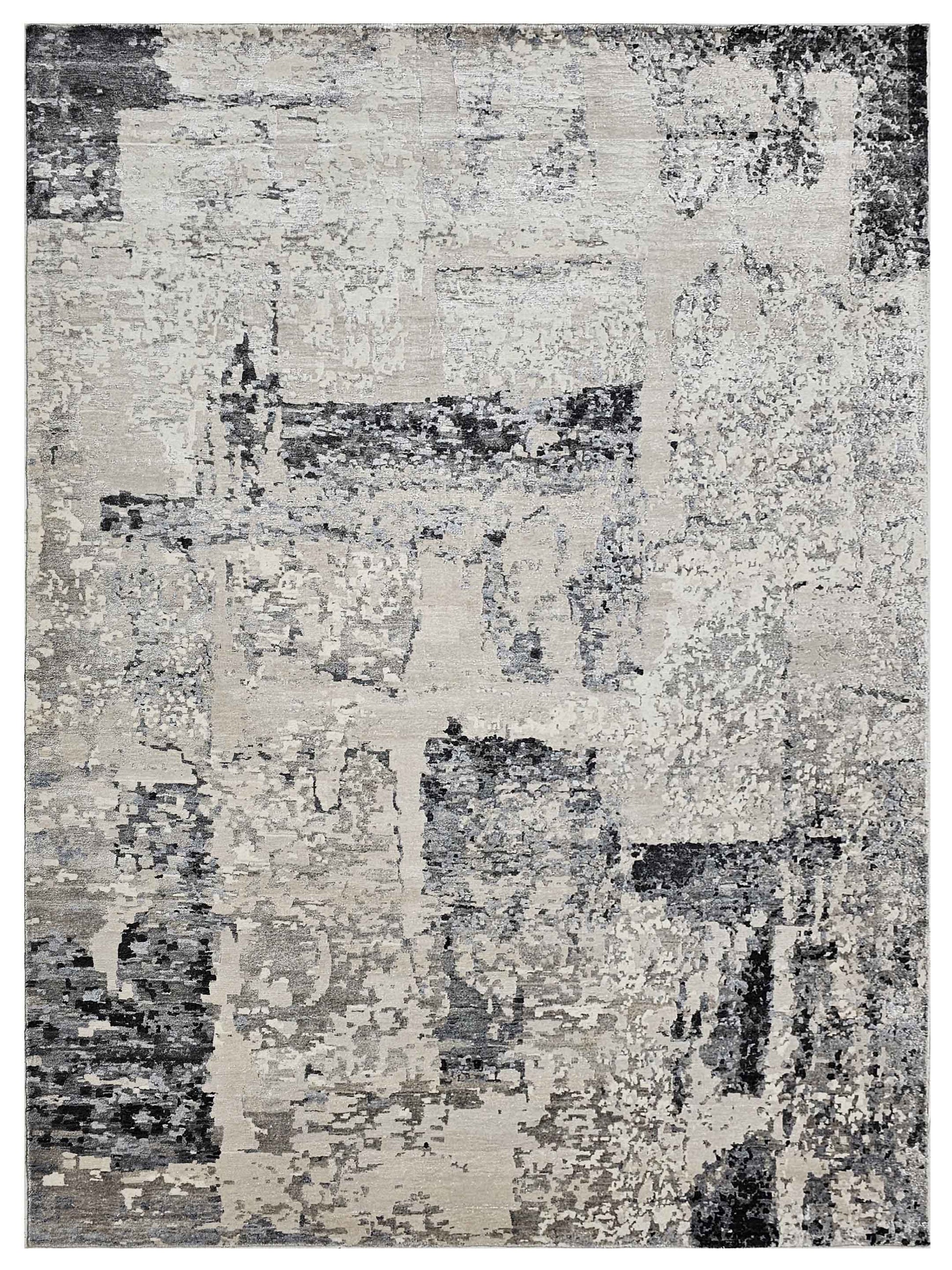 Artisan Mary MN-342 Ivory Contemporary Knotted Rug