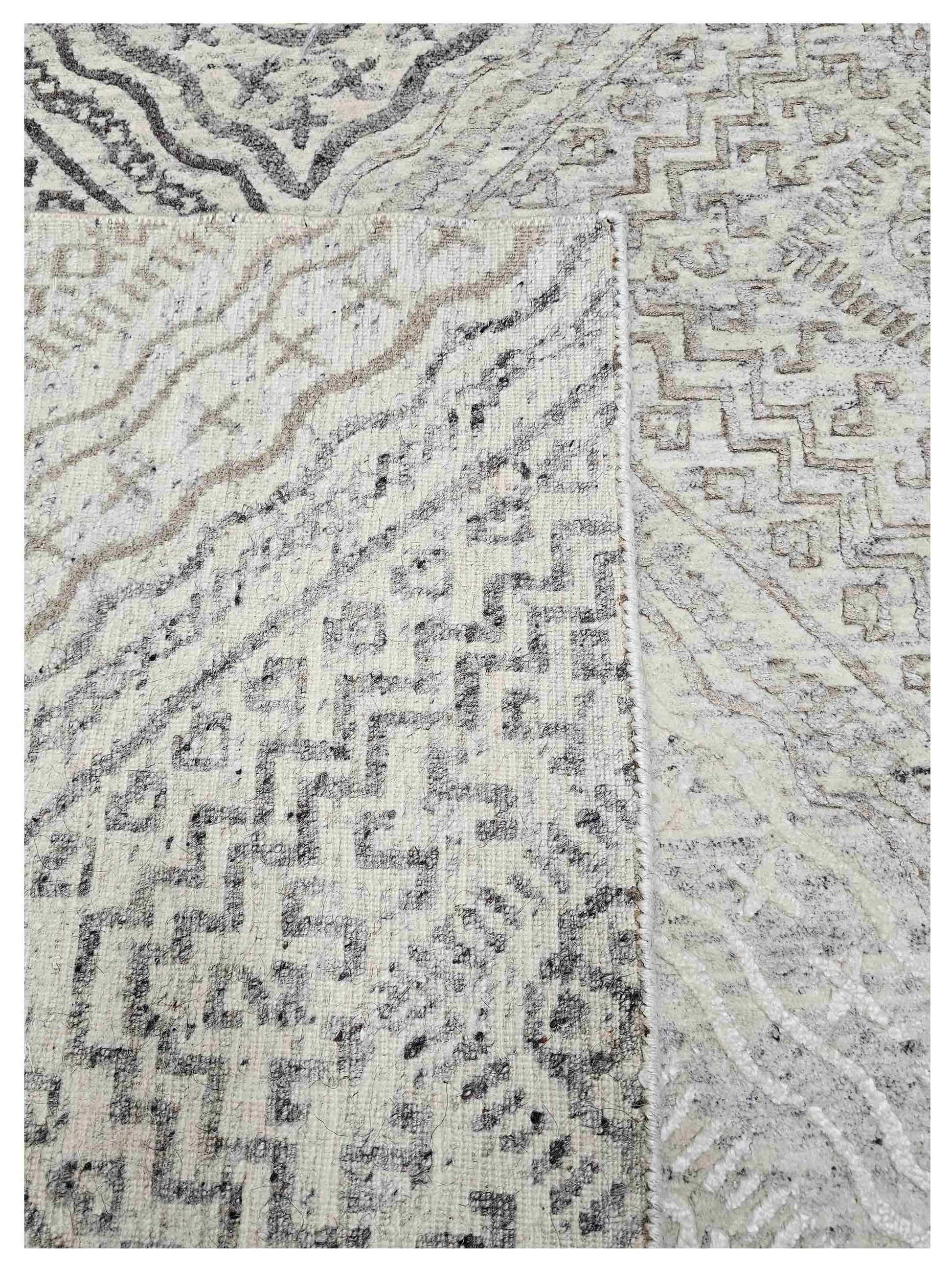 Artisan Mary Beige Contemporary Knotted Rug - Rugs - Artisan - Atlanta Designer Rugs