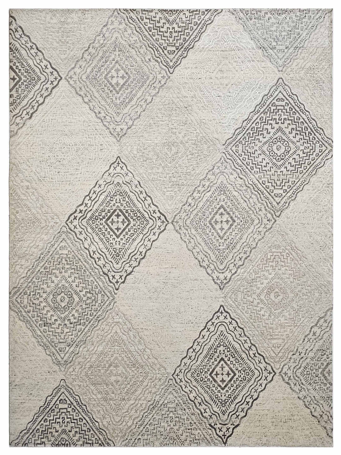Artisan Mary MN-348 Beige Contemporary Knotted Rug