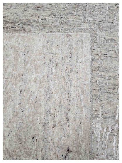 Artisan Mary Beige Contemporary Knotted Rug