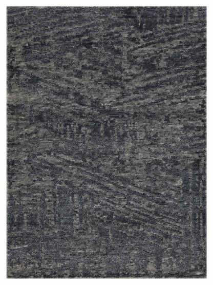 Artisan Mary Grey Dk.Grey Contemporary Knotted Rug - Rugs - Artisan - Atlanta Designer Rugs
