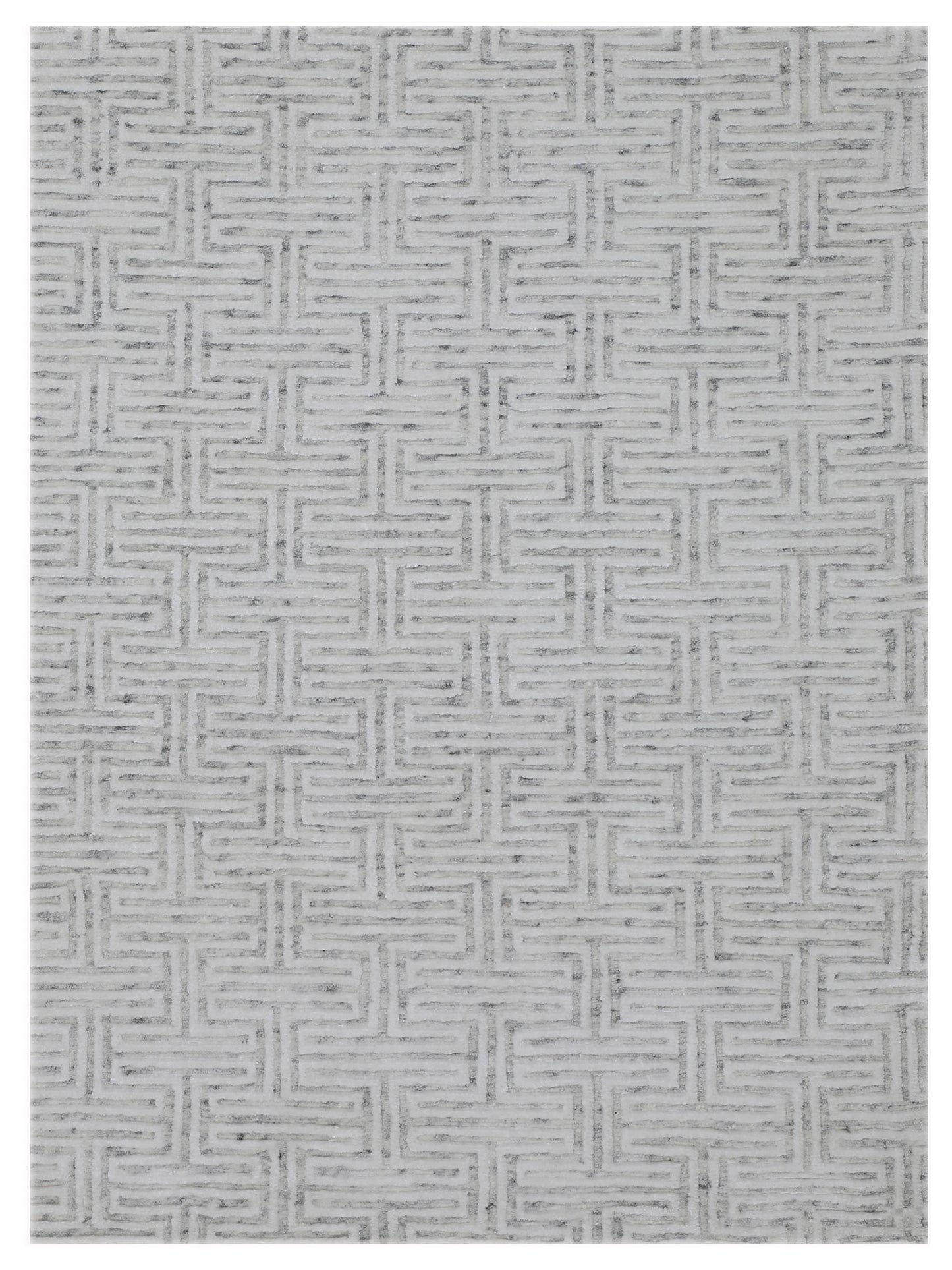 Artisan Mary MN-367 Ivory Contemporary Knotted Rug