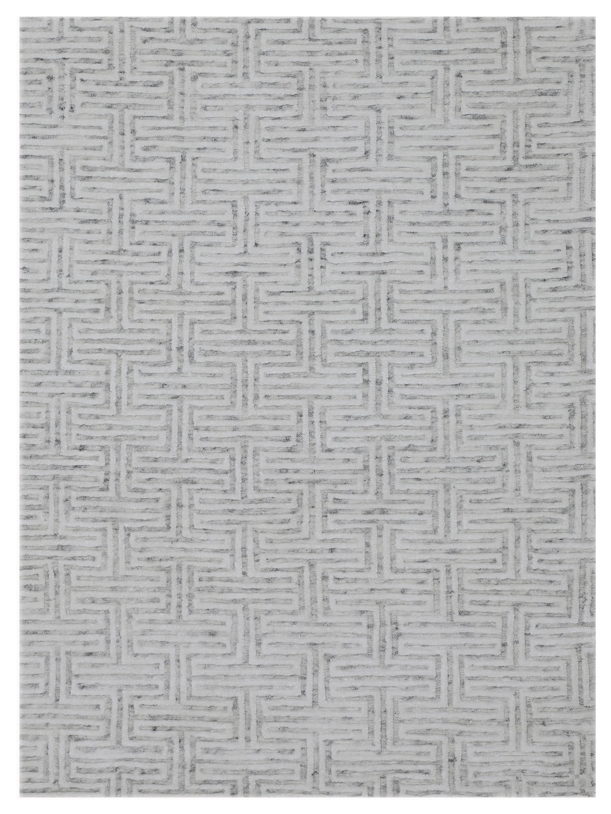 Artisan Mary MN-367 Ivory Contemporary Knotted Rug