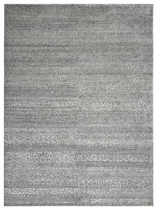 Super Mary MN-378 Pearl Contemporary Knotted Rug