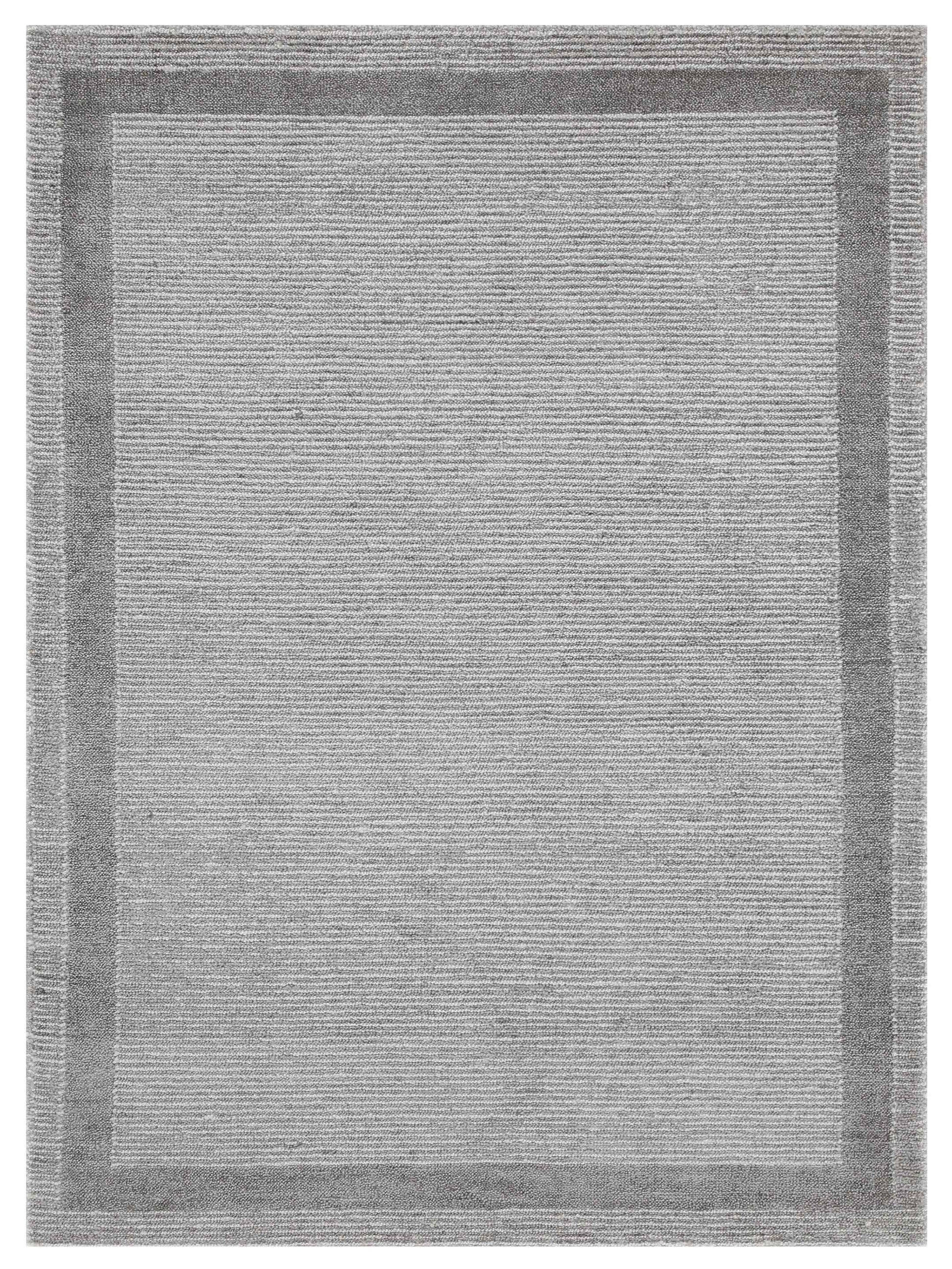 Artisan Mary MN-388 Silver Contemporary Knotted Rug