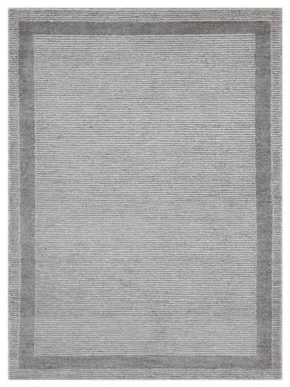 Artisan Mary Silver Grey Contemporary Knotted Rug - Rugs - Artisan - Atlanta Designer Rugs
