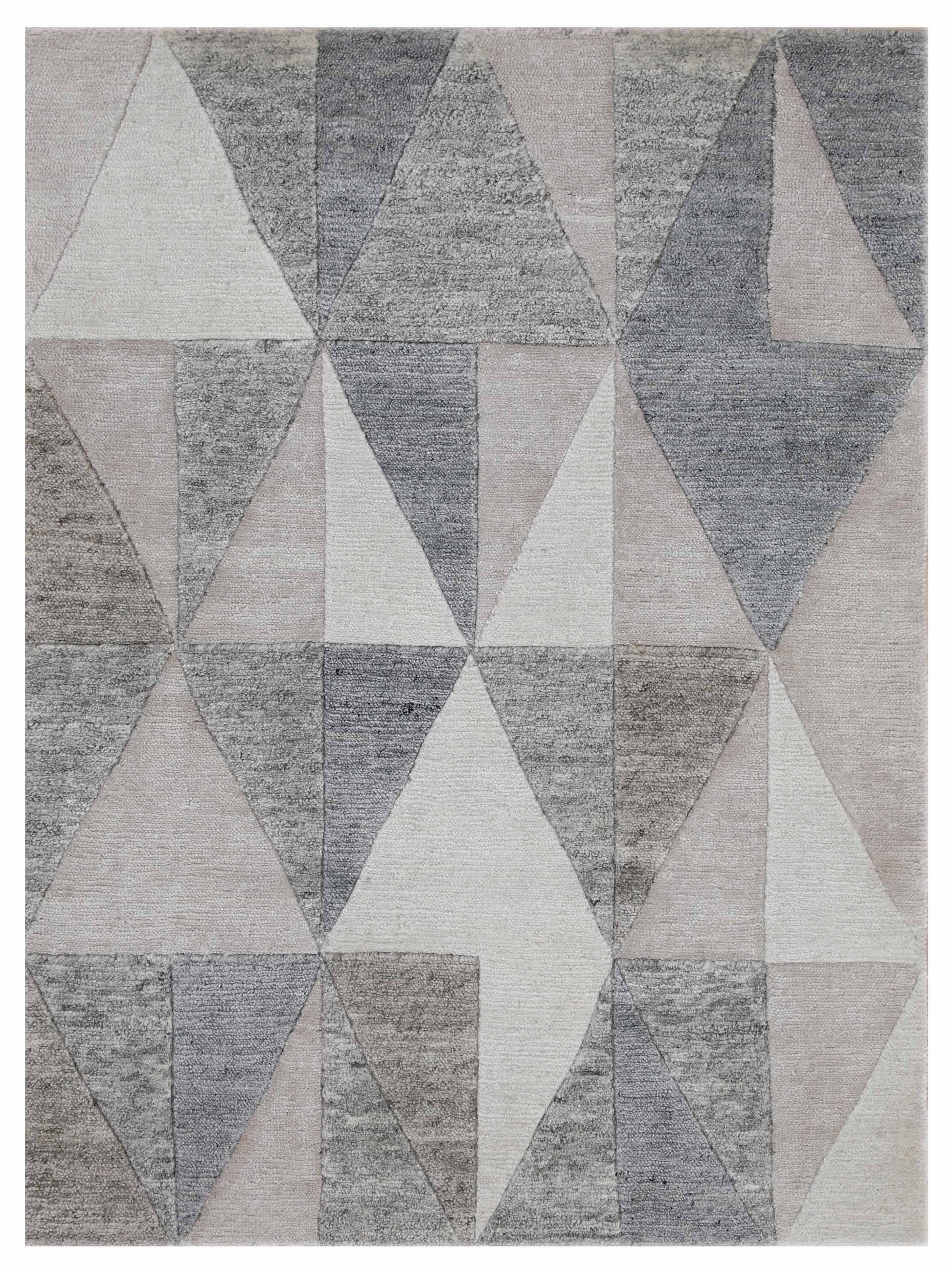 Artisan Mary Natural Contemporary Knotted Rug - Rugs - Artisan - Atlanta Designer Rugs