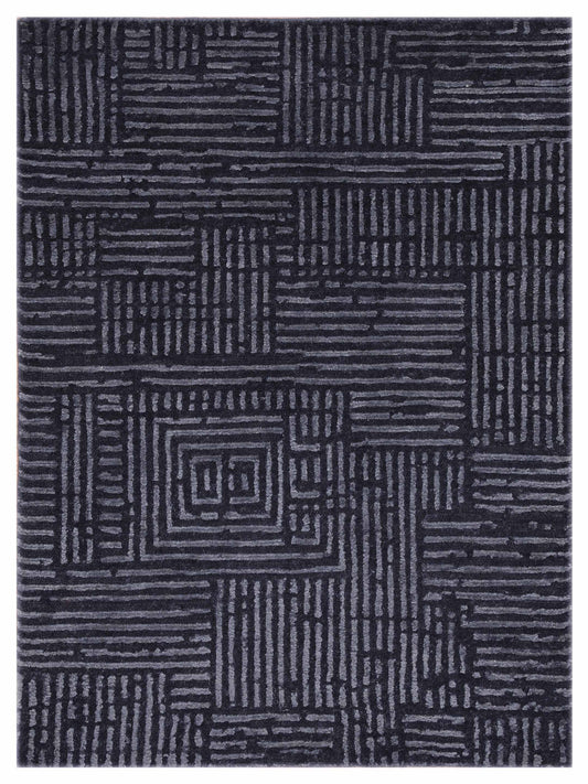 Artisan Mary Blue Contemporary Knotted Rug - Rugs - Artisan - Atlanta Designer Rugs