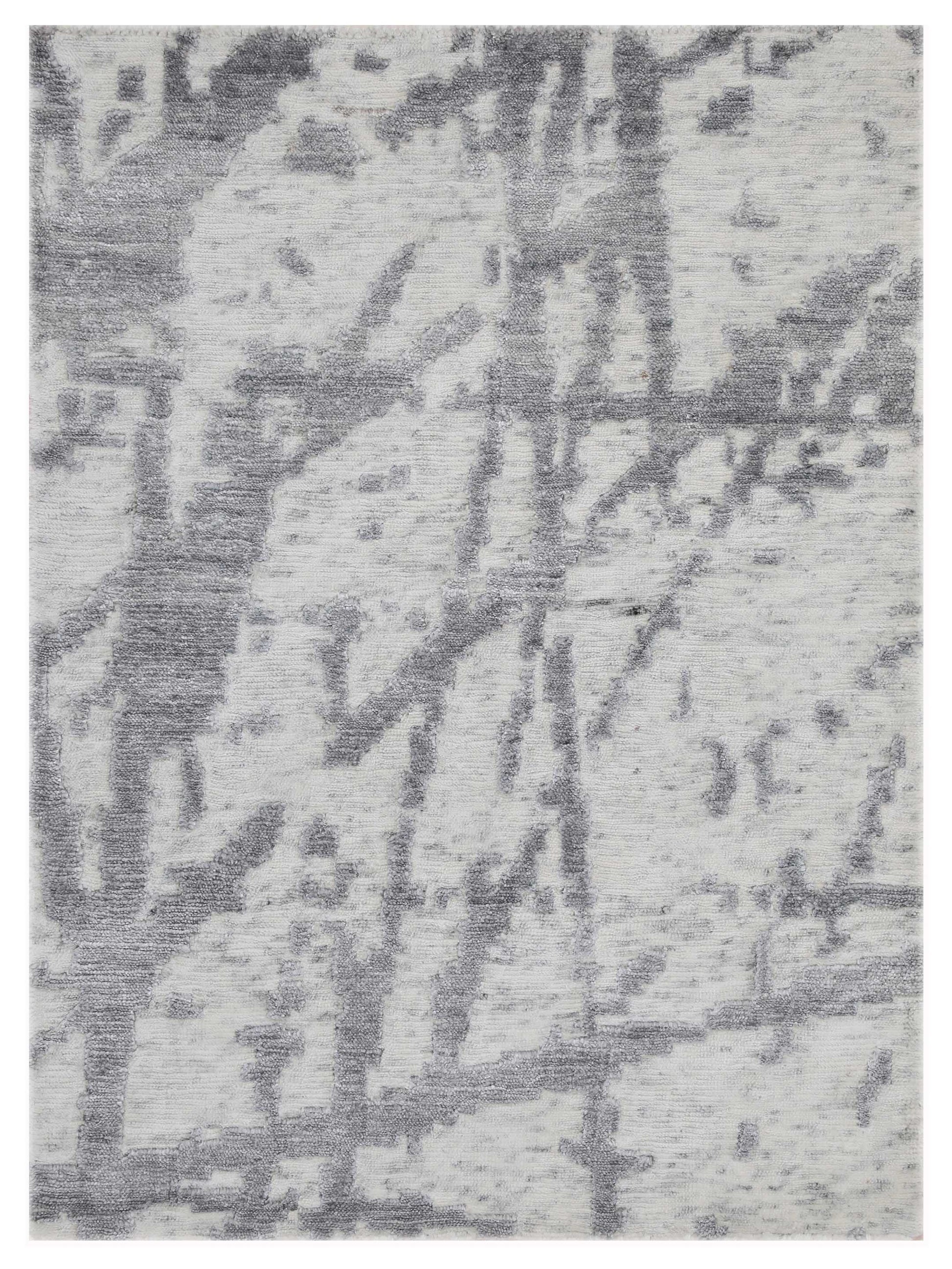 Artisan Mary MN-409 Ivory Contemporary Knotted Rug