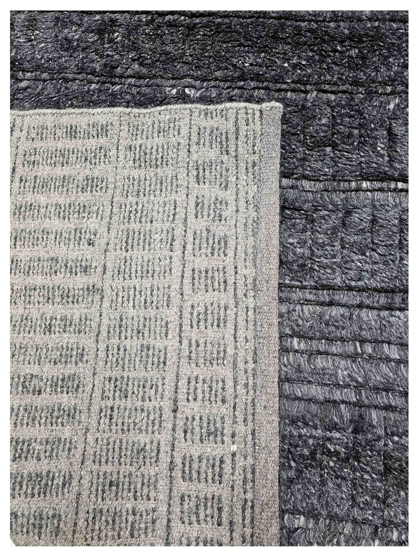 Artisan Marion  Black  Transitional Knotted Rug