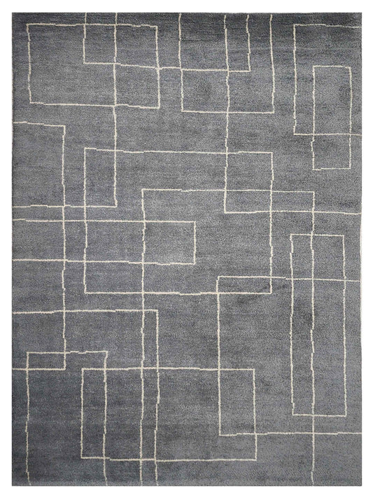 Artisan Marion Lt.Blue Transitional Knotted Rug - Rugs - Artisan - Atlanta Designer Rugs