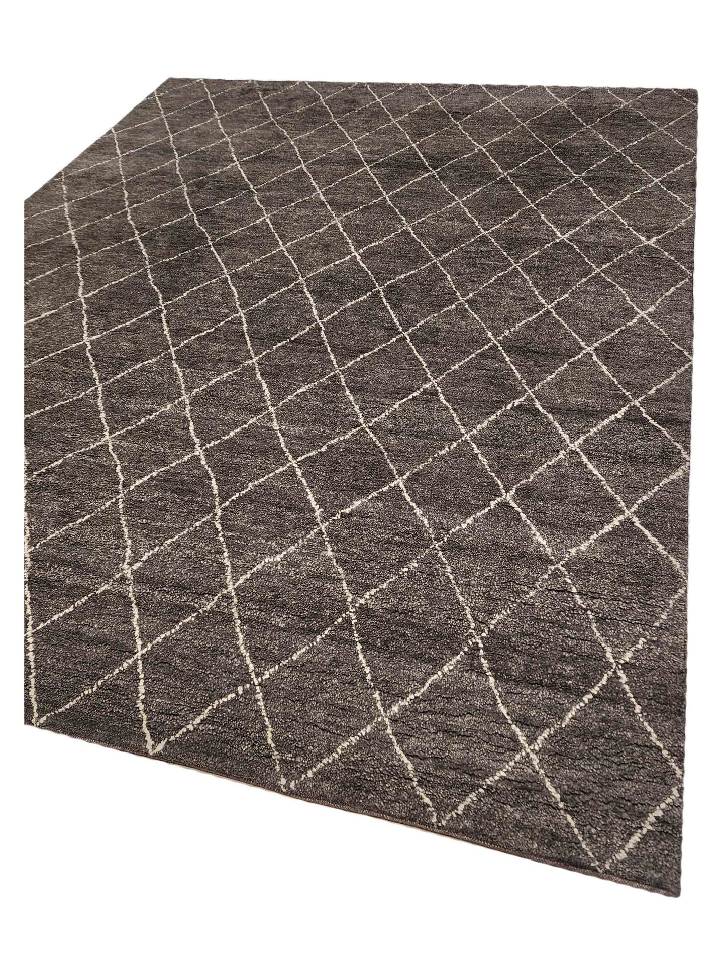 Artisan Marion  Chocolate  Transitional Knotted Rug