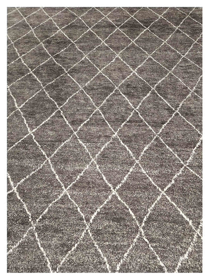 Artisan Marion  Chocolate  Transitional Knotted Rug