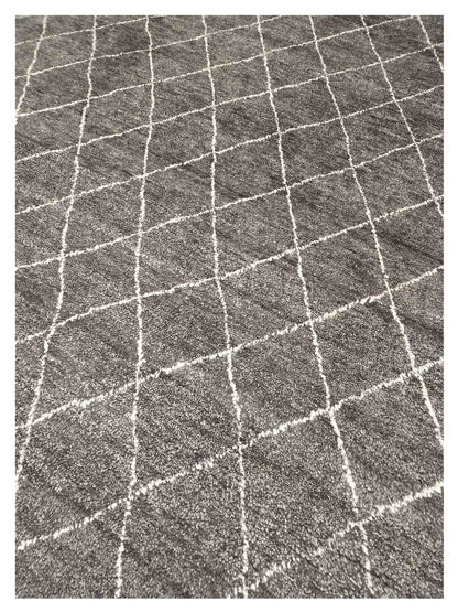 Artisan Marion  Chocolate  Transitional Knotted Rug