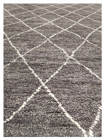 Artisan Marion  Chocolate  Transitional Knotted Rug