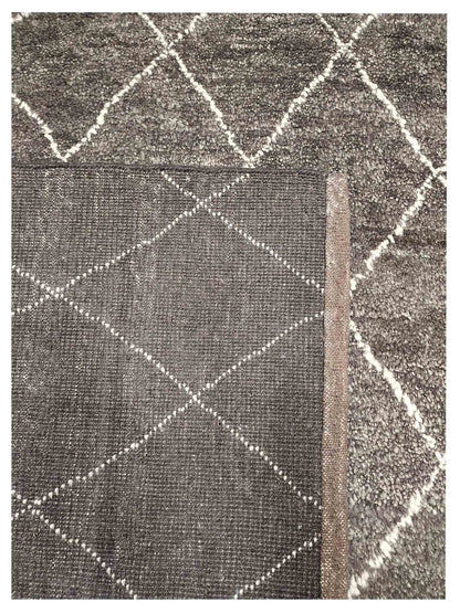 Artisan Marion  Chocolate  Transitional Knotted Rug