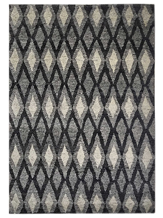 Artisan Marion MO-221 Silver Transitional Knotted Rug