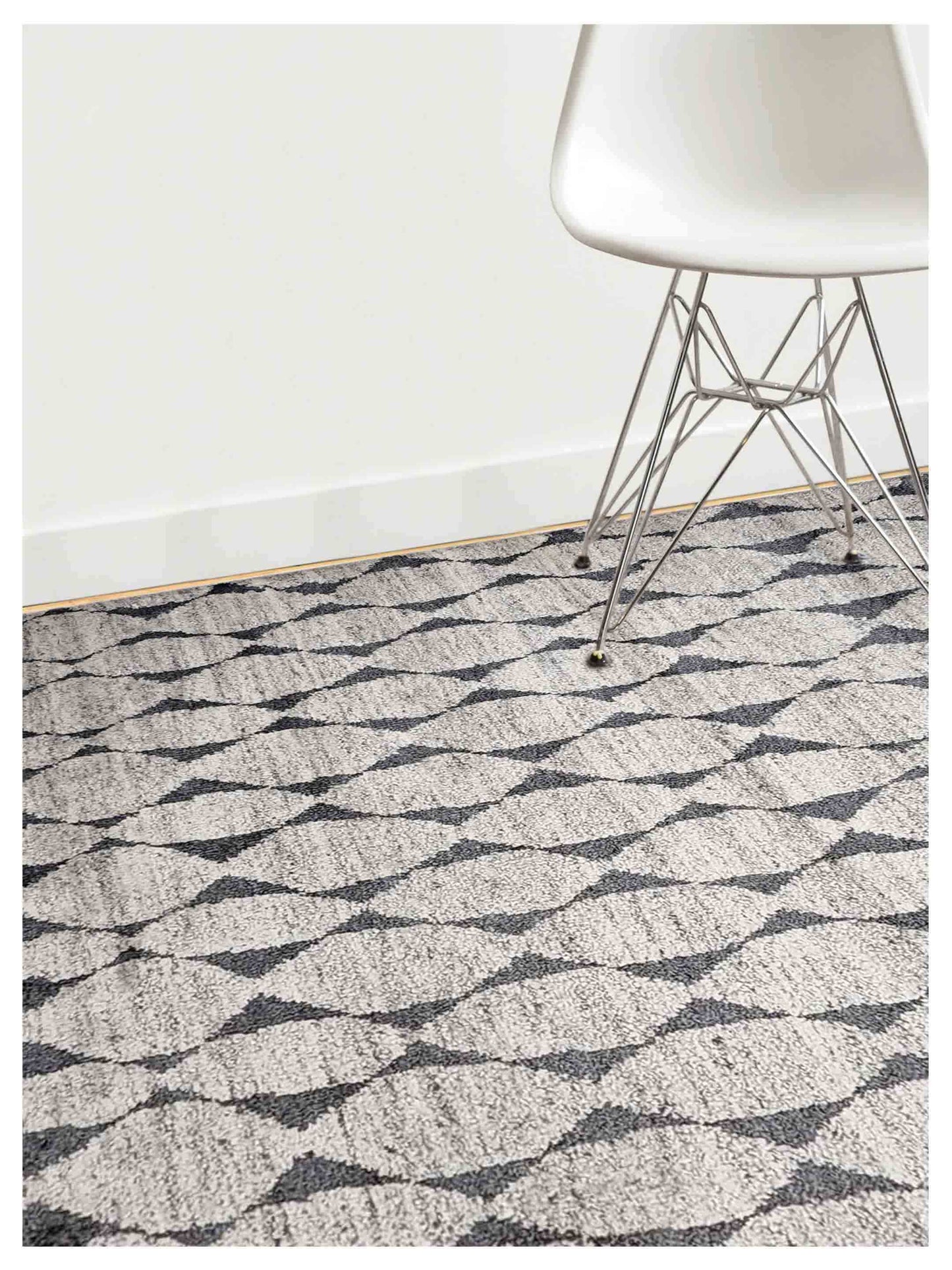 Artisan Marion  Lt.Grey Silver Transitional Knotted Rug
