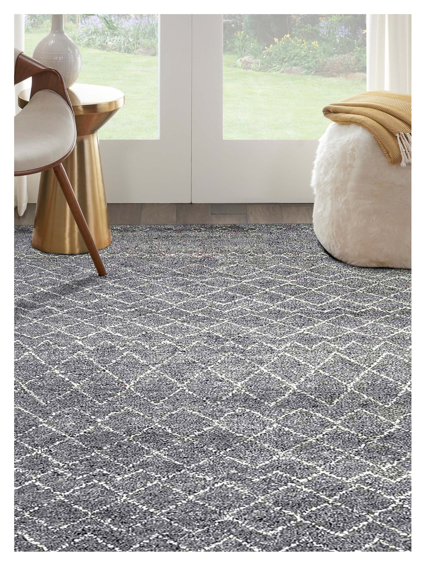Artisan Marion  Twilight Natural Transitional Knotted Rug