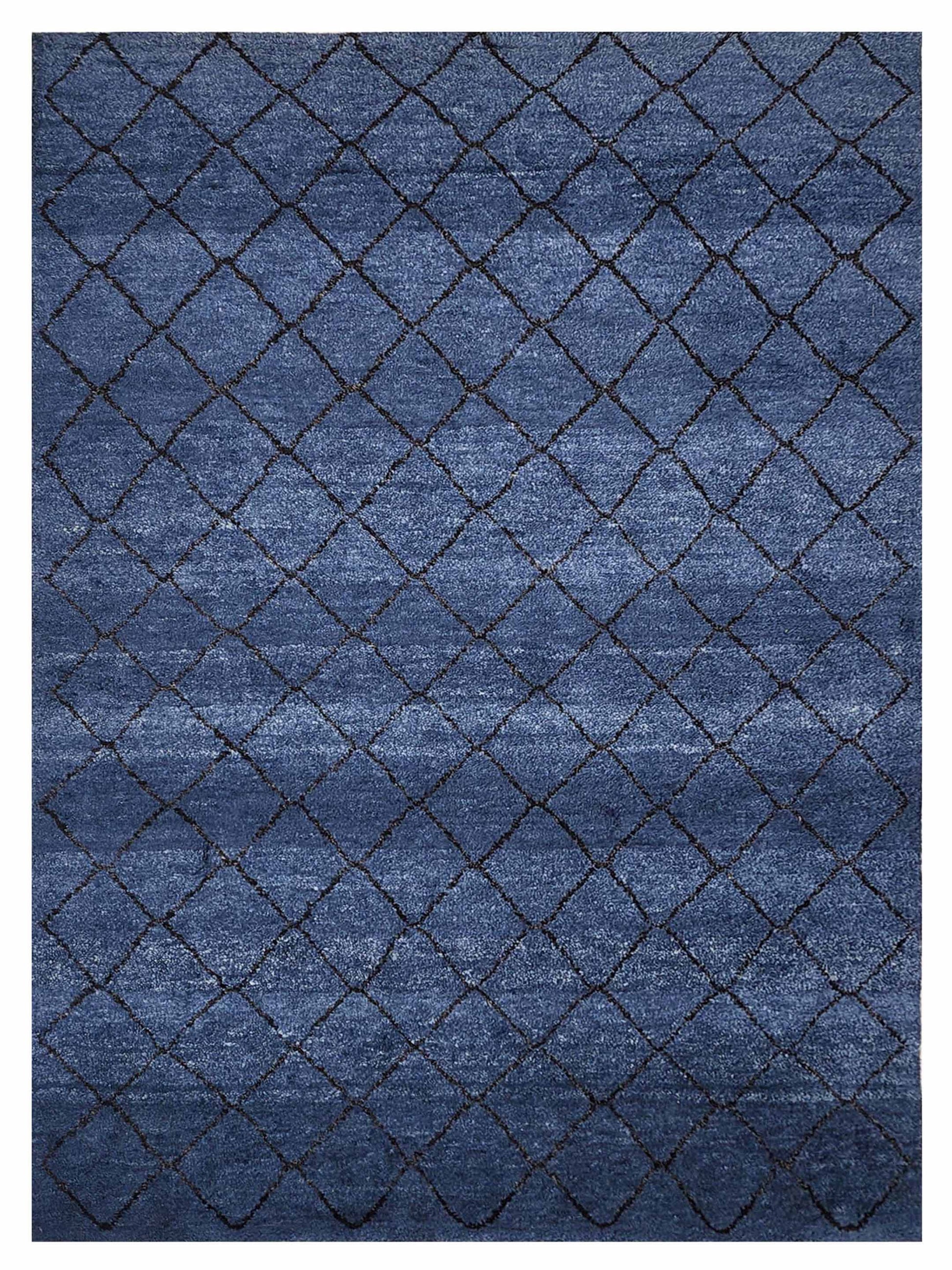 Artisan Marion MO-232 Navy Transitional Knotted Rug