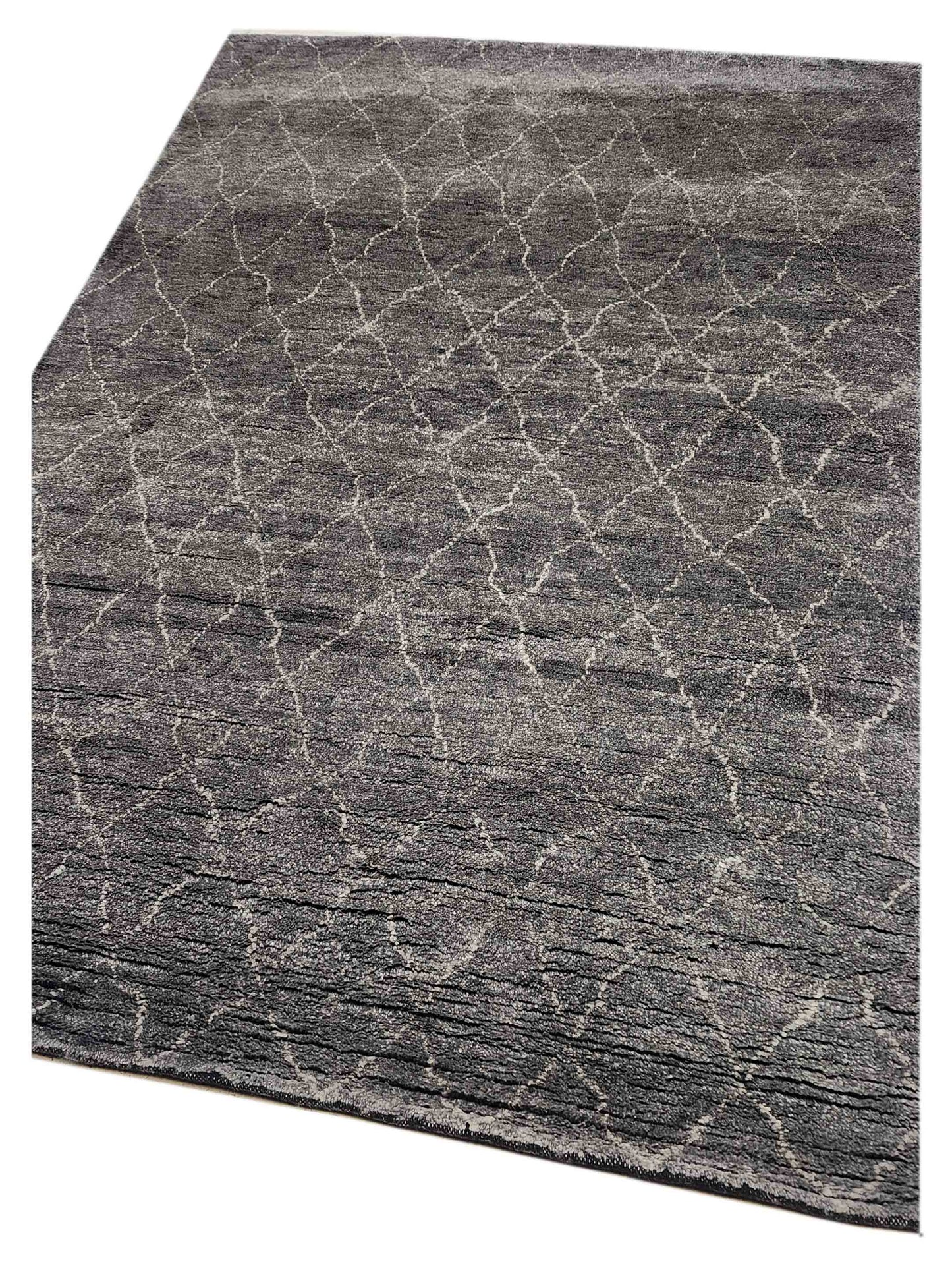 Artisan Marion  Charcoal  Transitional Knotted Rug