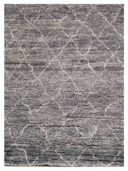 Artisan Marion  Charcoal  Transitional Knotted Rug
