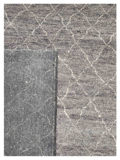 Artisan Marion  Charcoal  Transitional Knotted Rug